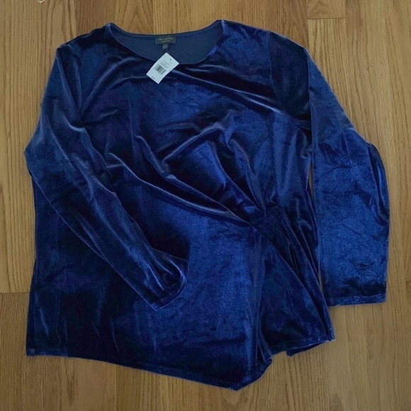 The Limited Ruch Side Detail Velvet Tunic - Picture 7 of 10